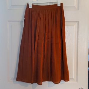 A Line Skirt Copper Colored *New